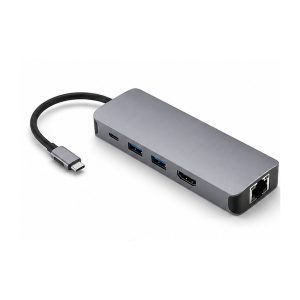 Hub USB-C 7 em 1 - detalhe